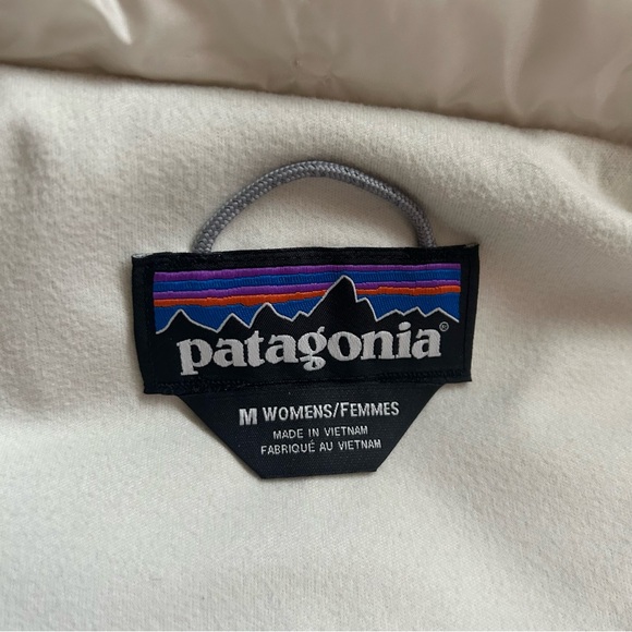 Patagonia Ivory Nano Diamond Quilted Vest Medium - Picture 7 of 9